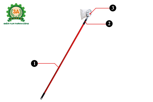 Cấu tạo của Dụng cụ hái trái cây 3A3M