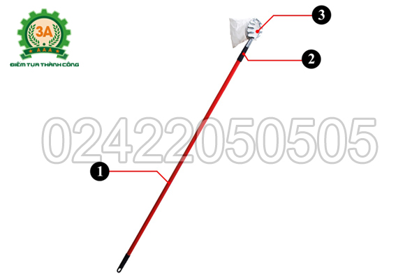 Cấu tạo của Dụng cụ hái trái cây 3A3M