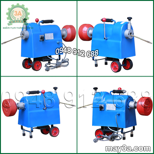 Máy thông tắc cống, máy thông tắc lò xo gq150, máy thông tắc,