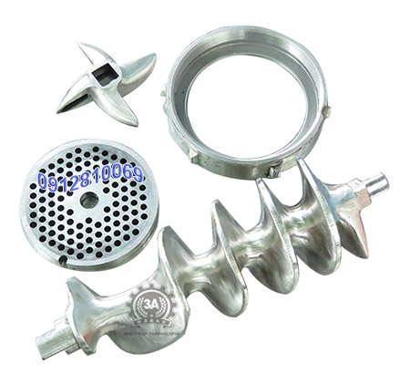 Các chi tiết của đầu nghiền Máy thái thịt, xay thịt đa năng 3A