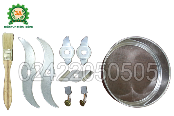 Phụ kiện đi kèm của Máy nghiền bột siêu mịn 3A2Kg