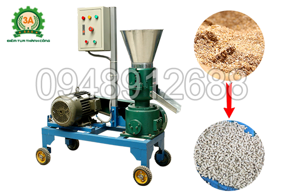 Hình ảnh Máy ép cám viên trục đứng 3A7,5Kw