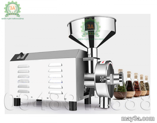 Máy xay bột ngũ cốc 3Kw với chức năng xay bột khô, bột ướt, thuốc bắc.
