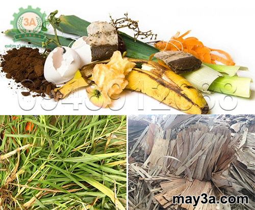 Một số nguyên liệu đầu vào khác của Máy băm phế phẩm nông nghiệp 3A11Kw