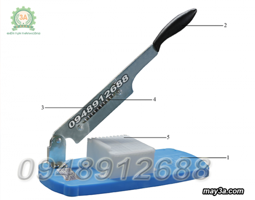 Cấu tạo dụng cụ cắt khoai tây vuông 3A