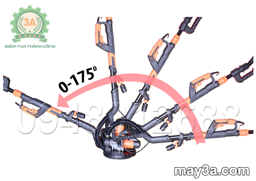 Các góc nghiêng của Máy đánh giáp tường 3A800W