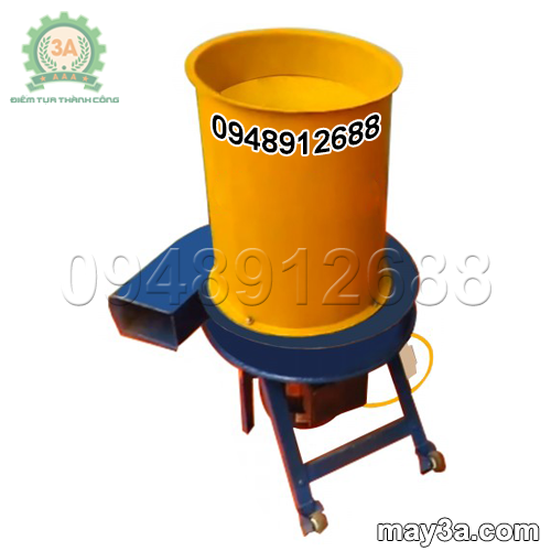 Kỹ thuật trồng rau mầm hiệu quả: Máy băm rơm, xơ dừa, cỏ voi dạng ống tròn 3A3Kw