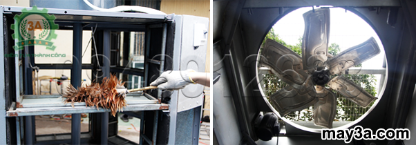 Vệ sinh Máy sấy hương nhang 3A sau khi sử dụng
