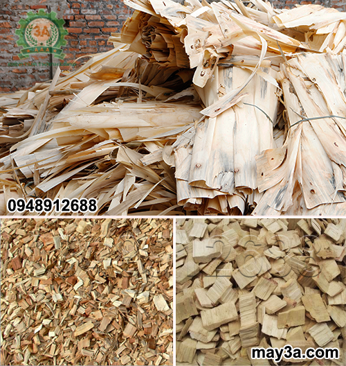 Nguyên liệu đầu vào của Máy nghiền gỗ, ván bóc 3A37Kw