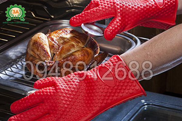 Găng tay cách nhiệt đa năng 3A - Dễ dàng sử dụng với các lò nướng