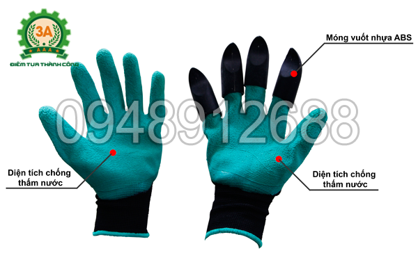 Cấu tạo Găng tay làm vườn thông minh 3A