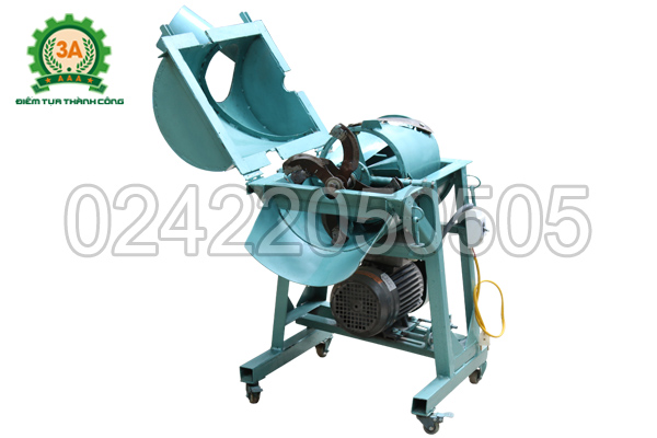 Kết cấu bên trong của máy băm cây chuối dạng hạt 3A1,5Kw