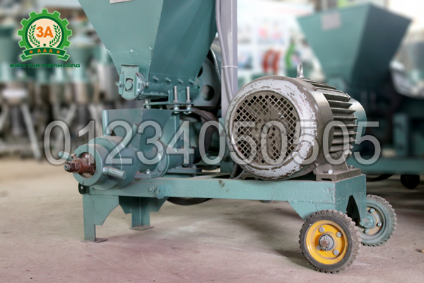 Máy ép cám viên nổi 3A7,5Kw (bán tự động) được làm từ thép cao cấp
