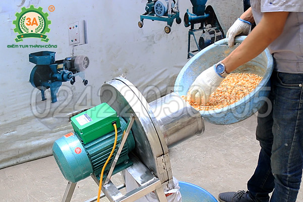 Máy băm chuối, nghiền ngô 3A1,5Kw (13)
