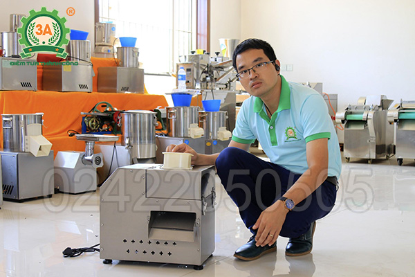Máy cắt rau củ hạt lựu 3A550W (05)