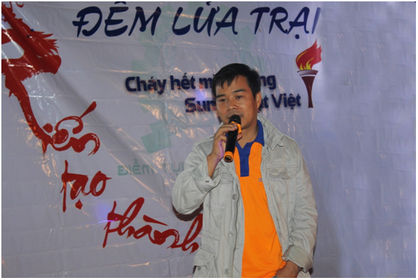 Ông Nguyễn Hải Châu – Chủ tịch HĐQT công ty Sumo Nhật Việt chia sẻ cảm xúc.