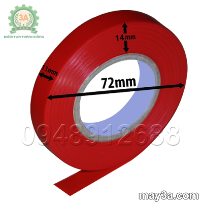 Kích thước cuộn băng buộc cành cây 3A - Bộ dụng cụ buộc cành 3A