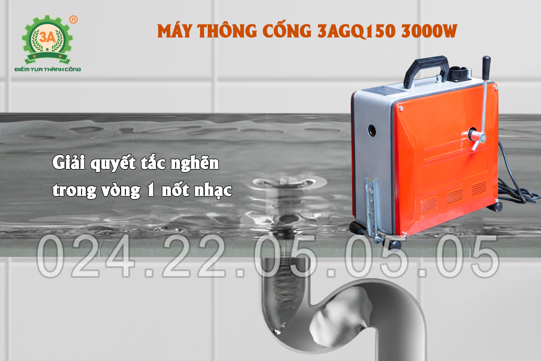 máy thông cống 3a