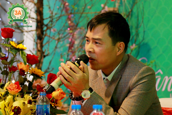 Chủ tịch HĐQT Nguyễn Hải Châu phát biểu