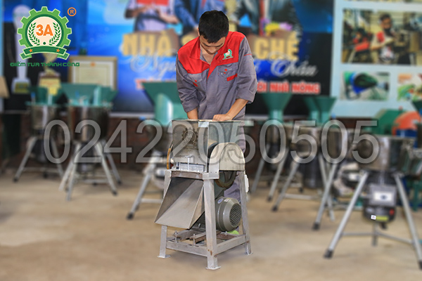 Máy thái cá 3A2,2Kw được cải tiến với chất liệu inox