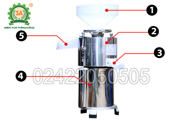 Máy xay đậu nành inox 3A800W (10)