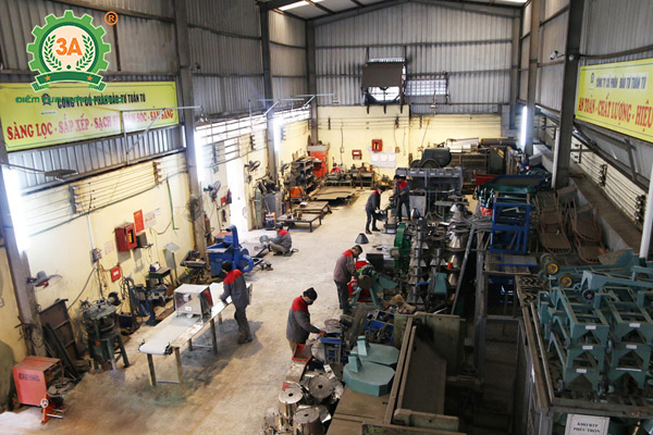 Chế tạo máy nông nghiệp: Hình ảnh tại xưởng sản xuất 3A (01)
