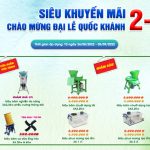Siêu khuyến mãi mừng đại lễ Quốc Khánh 2/9 tại Hãng 3A