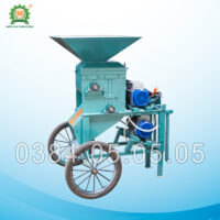 máy nghiền đất 2 tầng