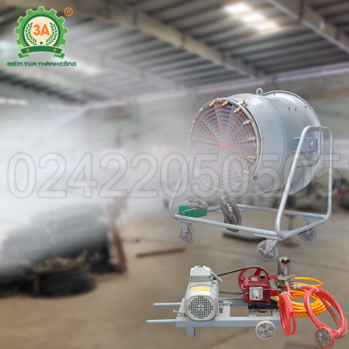 Máy phun sương làm mát công nghiệp 3A3Kw 