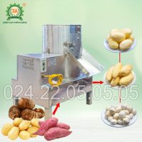 Máy gọt vỏ khoai tây, khoai lang inox 3A370W