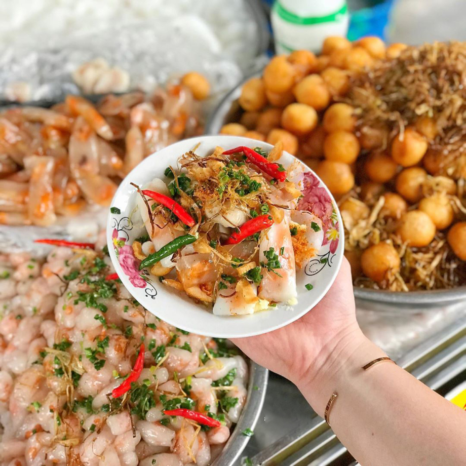 bánh bột lọc tôm thịt