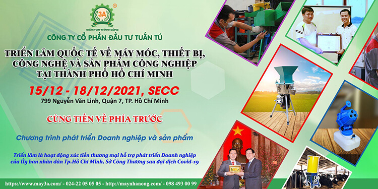 Hãng 3A tham gia triển lãm Vinamac Expo 2021 (01)