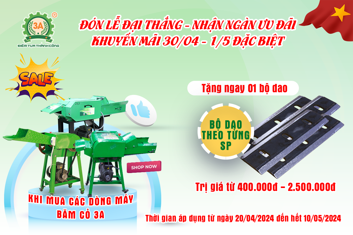 Máy băm cỏ, cây ngô