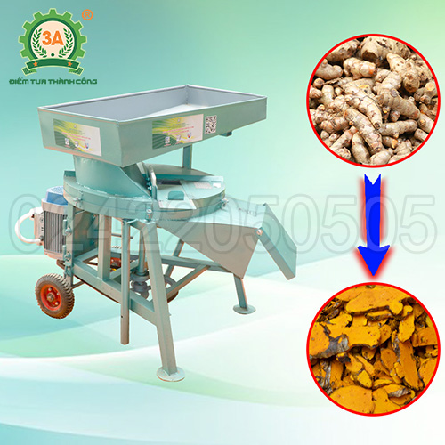 Máy cắt lát gừng, nghệ 3A1,5kW