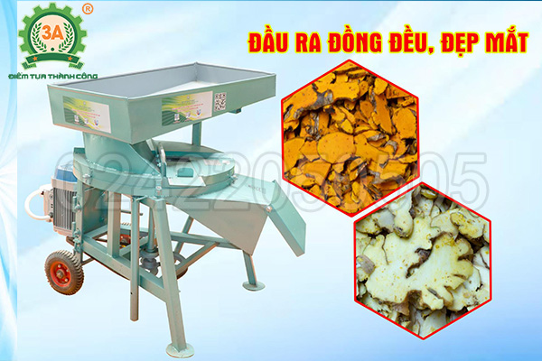 Máy cắt lát củ gừng