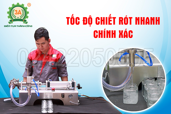Máy chiết rót 1 vòi