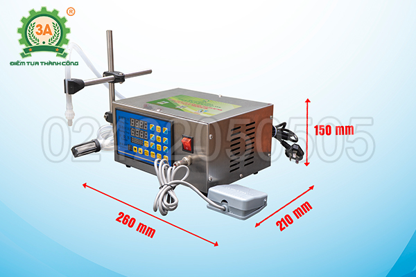 Máy chiết rót mỹ phẩm, nước hoa 3A