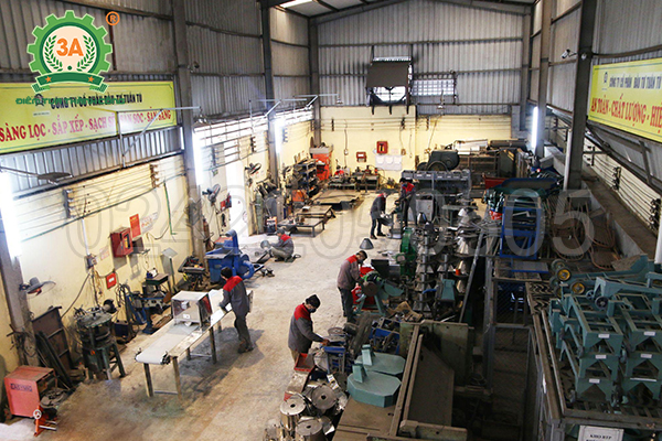 chế tạo máy gọt vỏ khoai tây