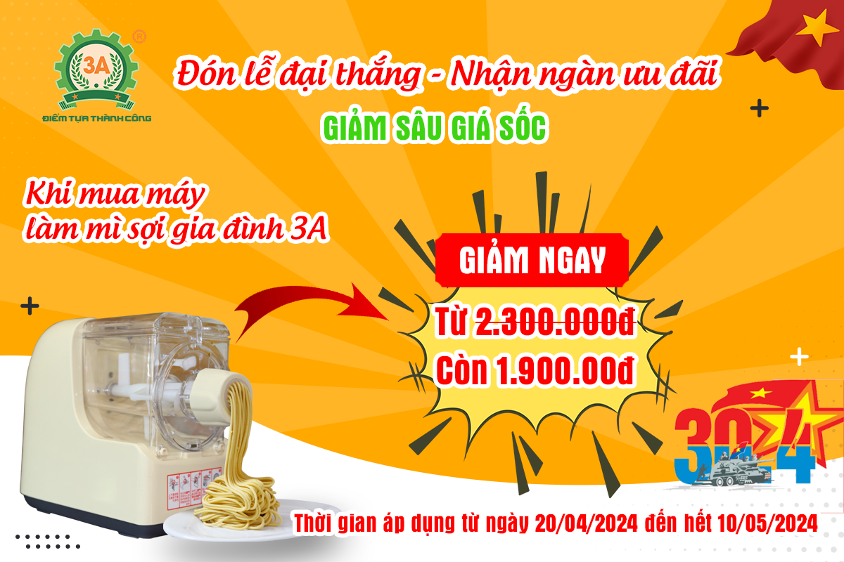 Máy làm mì tươi 3A