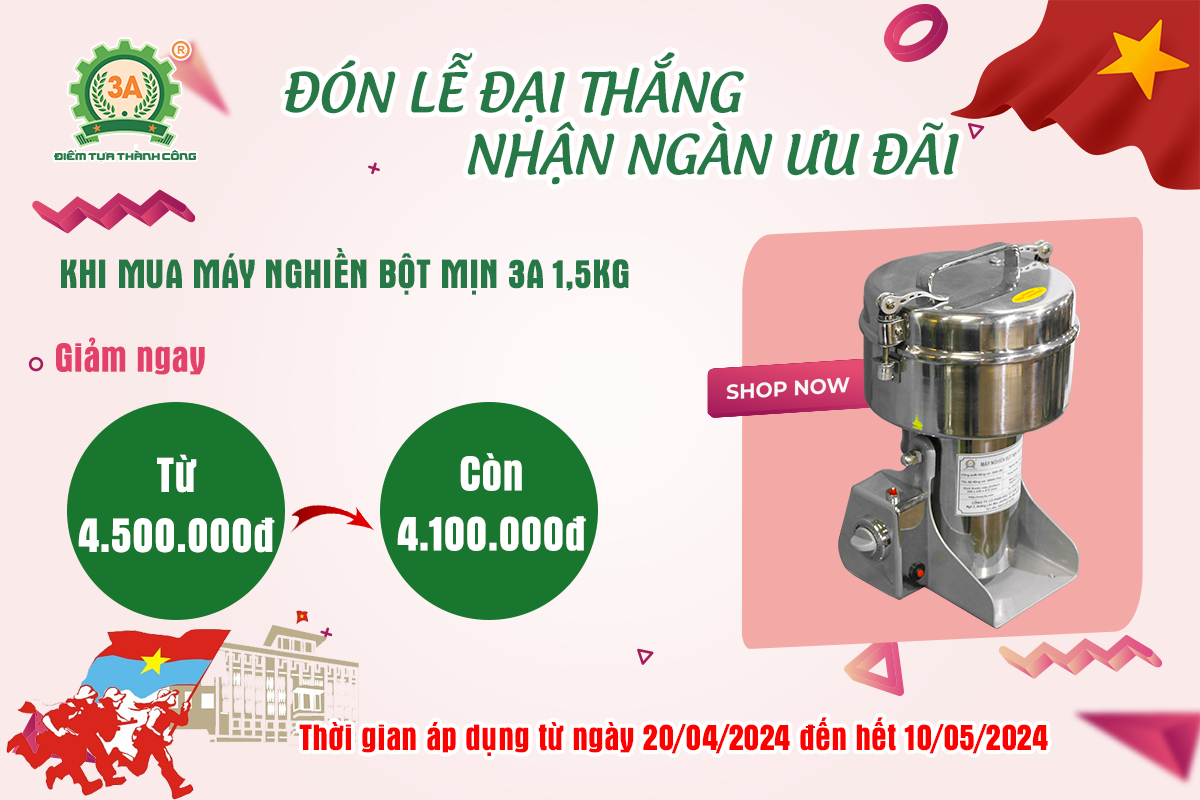 Máy xay bột trẻ em 3A1,5Kg