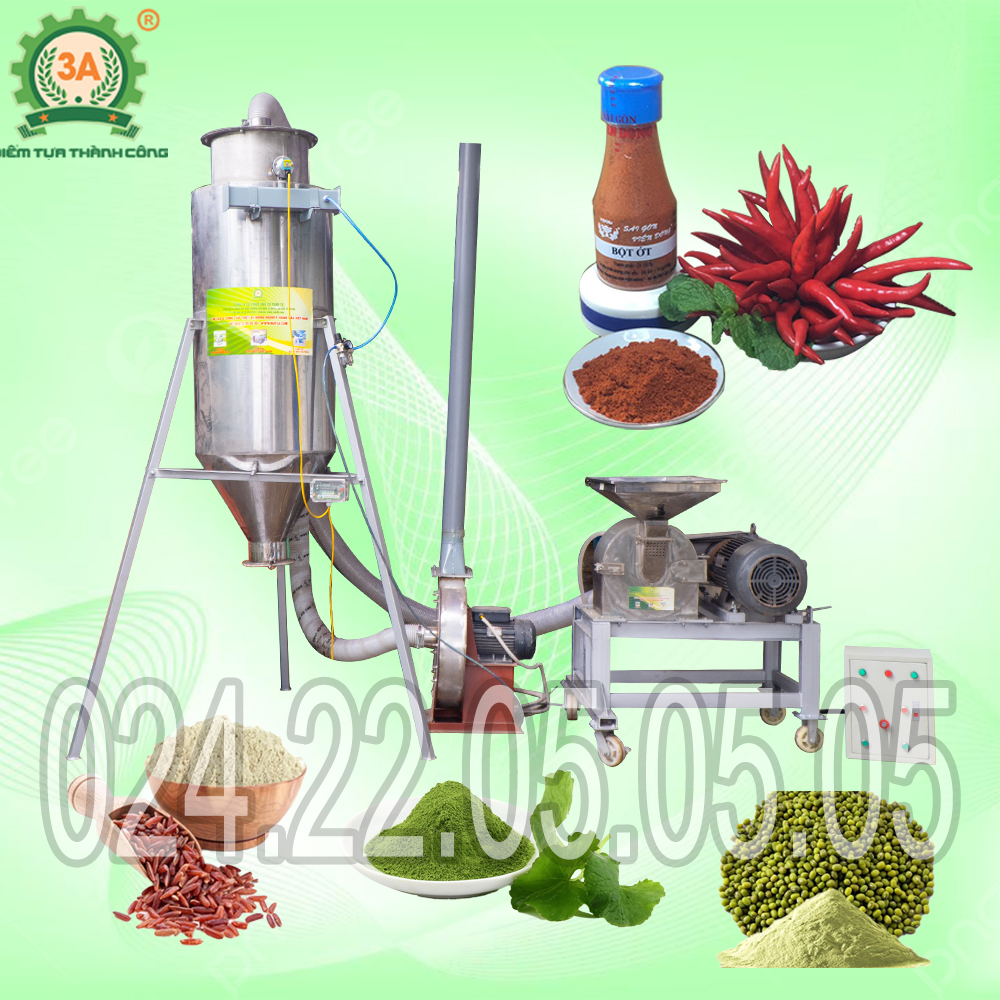 Nghiền đa dạng các loại nguyện liệu