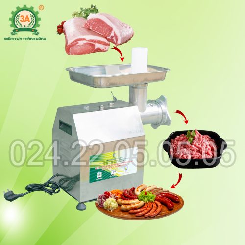 Máy nghiền thịt, đùn thịt 3A1,1kW