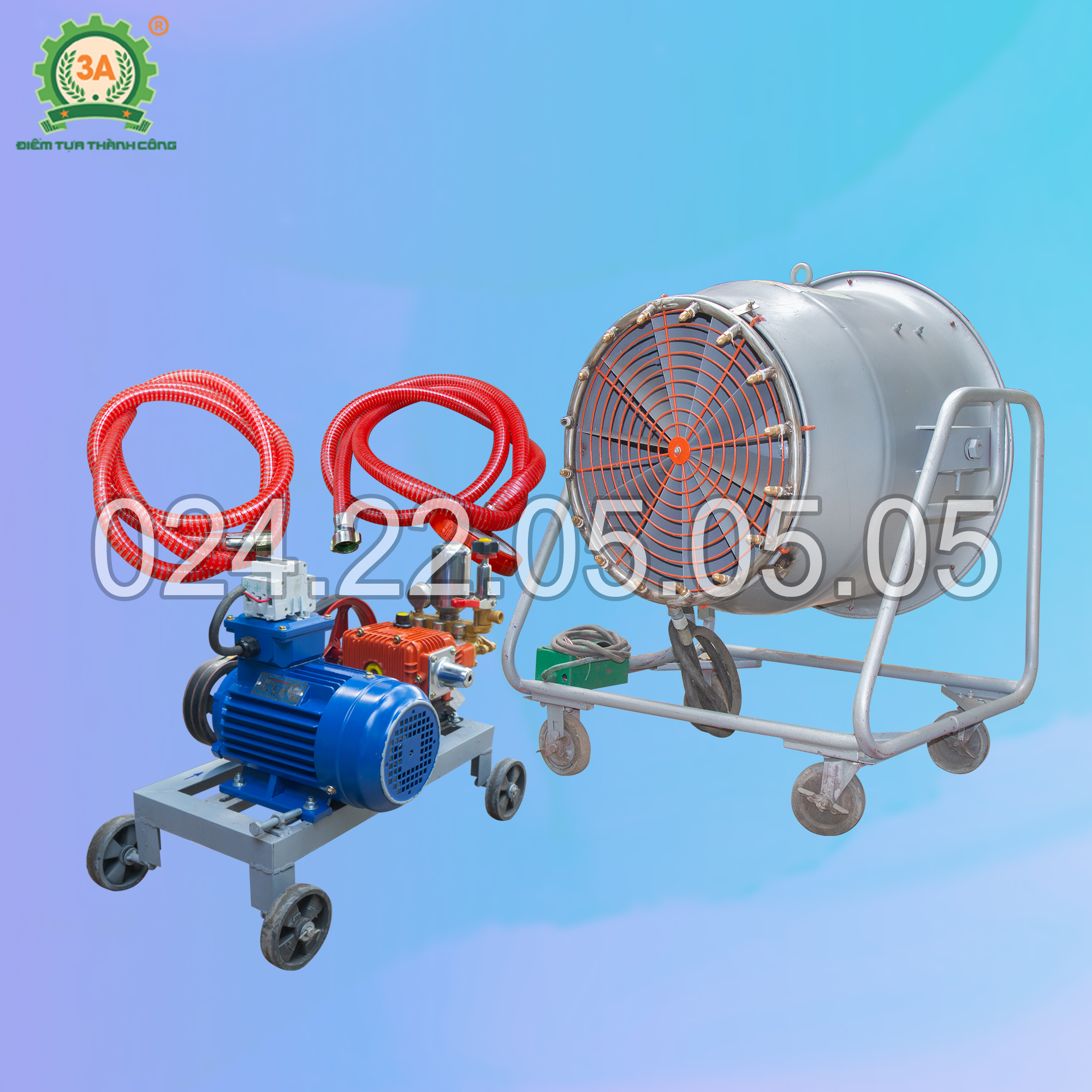 Máy phun sương làm mát công nghiệp 3A3Kw