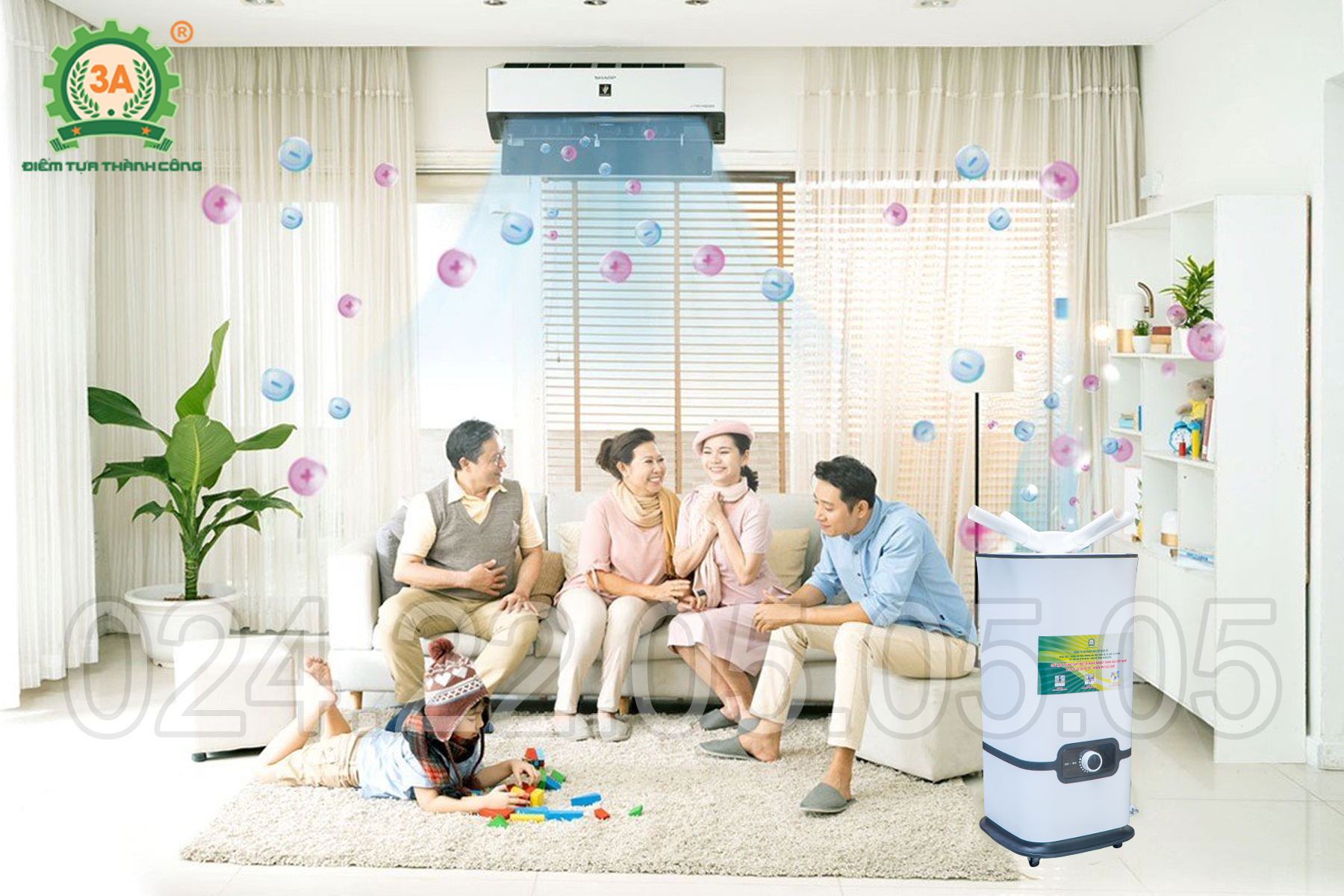 Không gian tuoi mát cho gia đình bạn