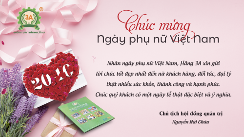 Chúc Mừng Ngày Phụ Nữ Việt Nam 20/10