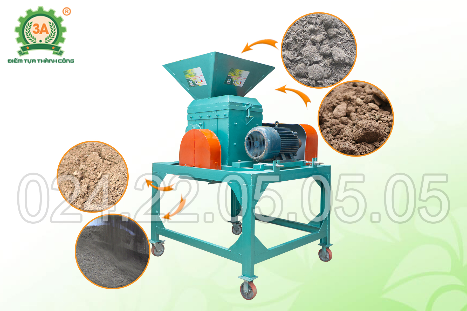 Thiết kế 2 tầng nghiền thô và nghiền mịn