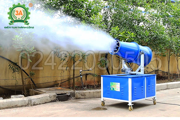 Bàn giao máy phun sương dập bụi 3A8Kw (06)