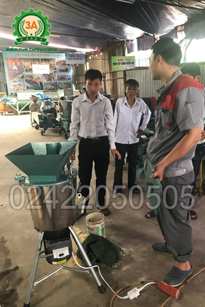 Bán máy băm nghiền đa năng cho khách hàng Điện Biên