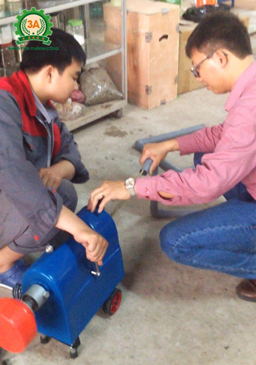 Cung cấp máy thông cống 3AGQ150 cho Công ty CP thoát nước và xử lý nước thải Bắc Ninh