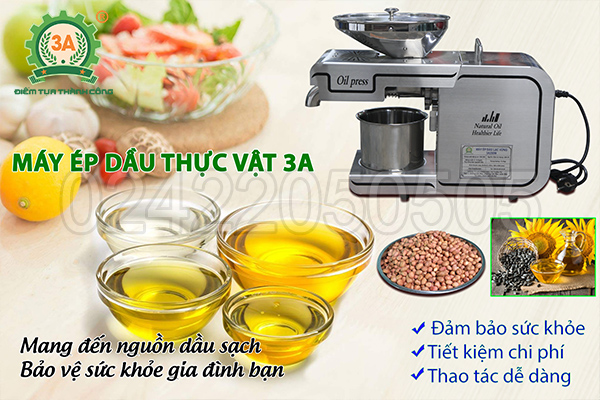 Cách làm dầu lạc (04)